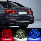 1x 82mm Emblem LED White/RED/Blue Background Logo Light For BMW 3 4 5 6 7 Series