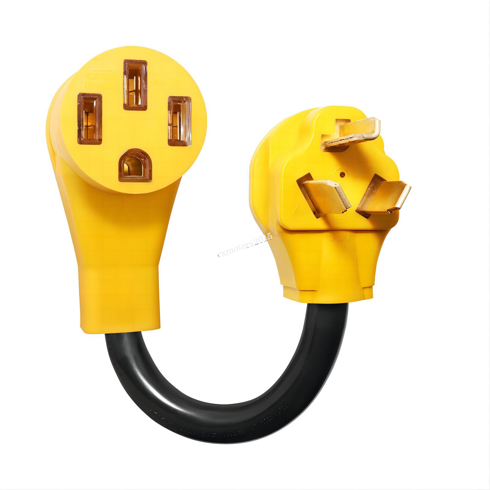 EV Charging Connector Cable NEMA 10-30P to14-50R 4-Prong Plug For Tesla Model S