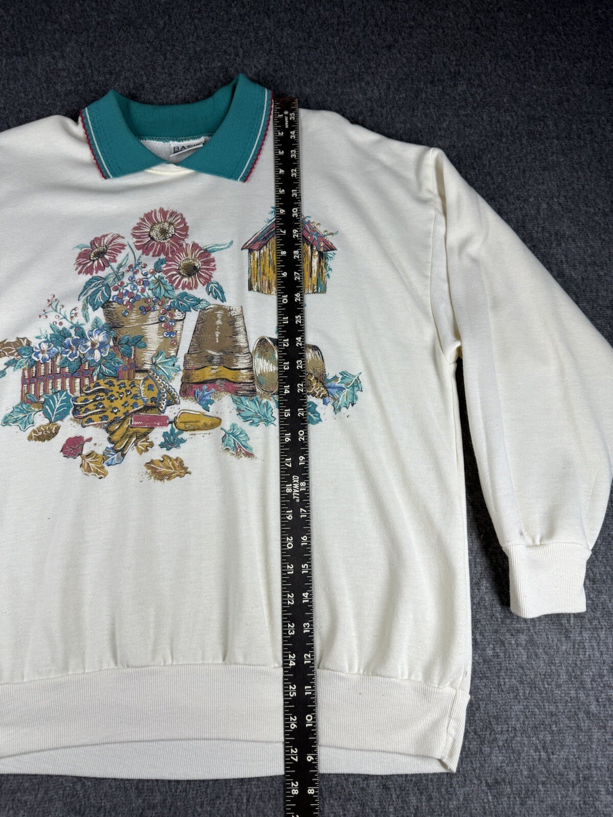 Vintage Basic Editions Pullover Sweater Womens La… - image 4