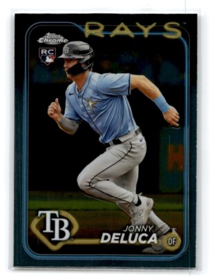 2024 Topps Chrome Jonny Deluca RC #163 Rays