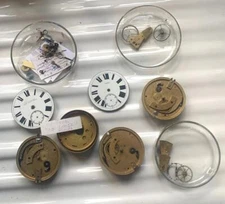 Vintage Pocket Watch spares  - movements x -  spare & repairs