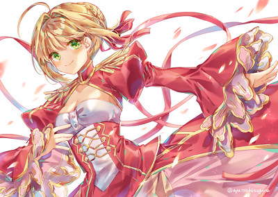 Anime Girls Fate Series Fate Extra Fate Extra CCC  Gaming Mat Desk 40009