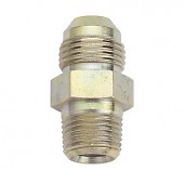Fragola 581604 -4 AN x 1/8" NPT Straight Adapter Steel, Zinc Plated @ Speed Tech