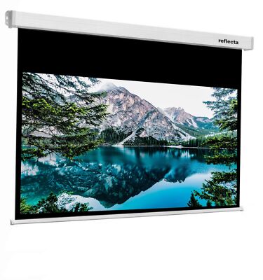 reflecta CrystalLine Beamer Rolloleinwand 200 x 152 (196x110)cm 16:9 HDTV 89''