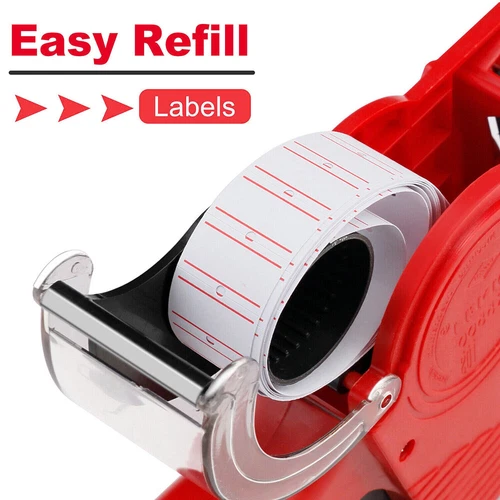 MX5500 EOS 8 Digits Price Tag Gun Labeler Labeller Includes Roll Labels Labeller - Picture 4 of 10