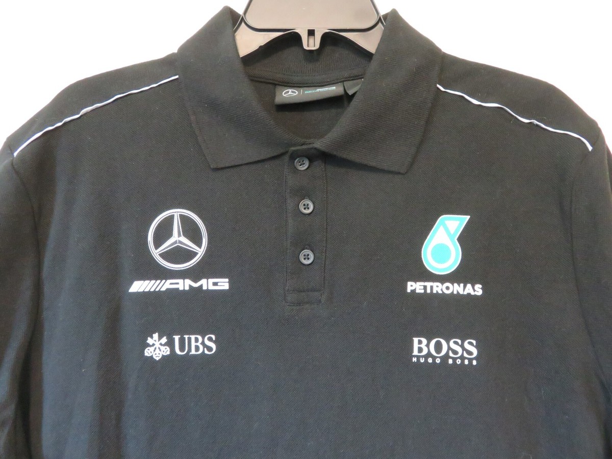 NEW Hugo Boss X Mercedes Large AMG Petronas Formula One F1 Crew