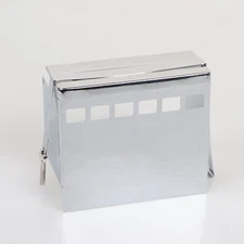 Chrome Battery Side Top Cover Strap Kit For Harley Wide Glide Sportster 1200 883