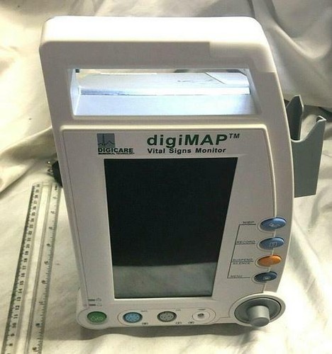 DigiMap Vital Signs Monitor Veterinary Use DM8X Working