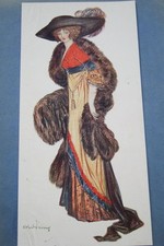 GRAVURE MODE ABEL FAIVRE 1911  R376