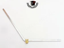 Accordion Wrought Aluminum Key Rod Single P20