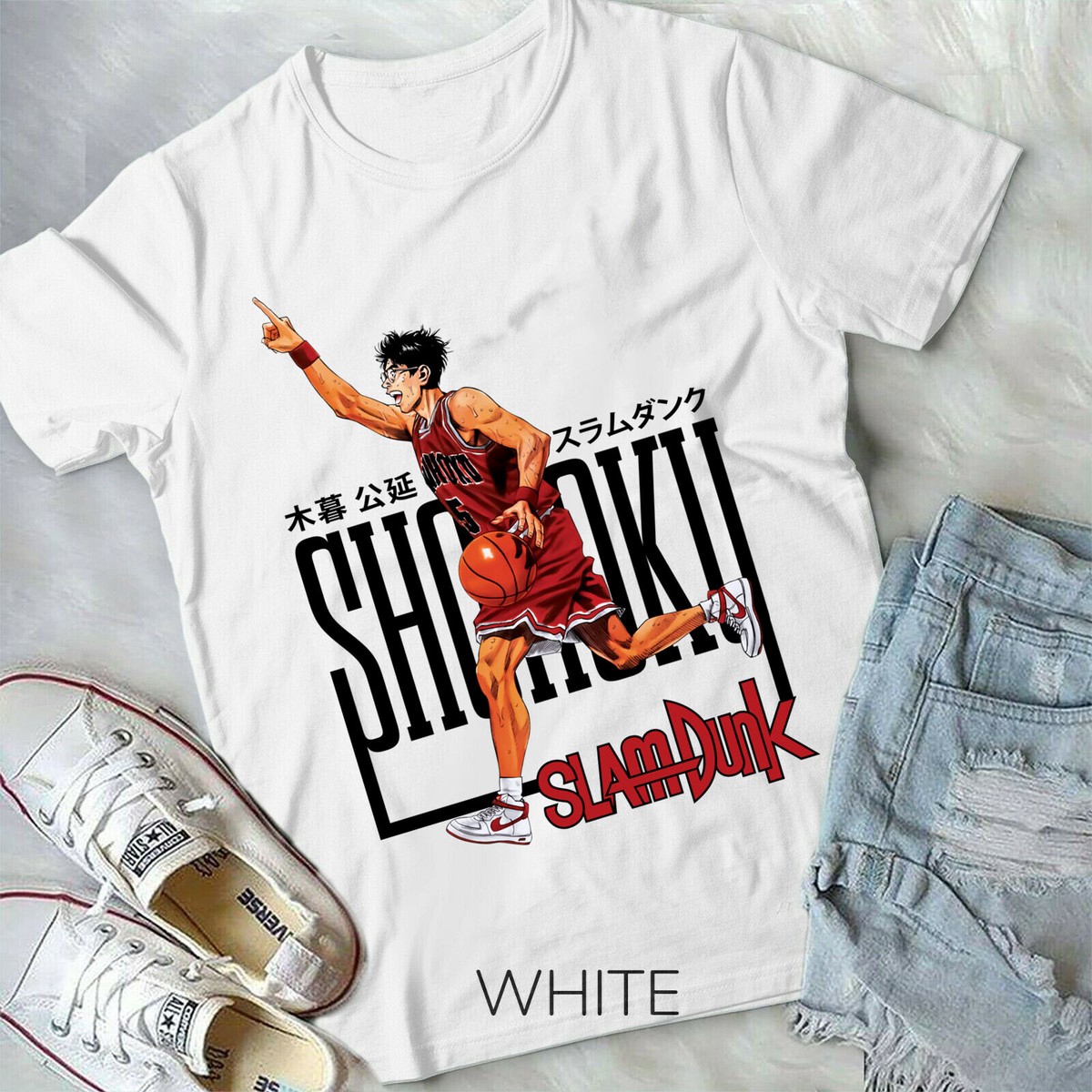 Slam Dunk Anime Manga Kiminobu Kogure New unisex T-shirt | eBay