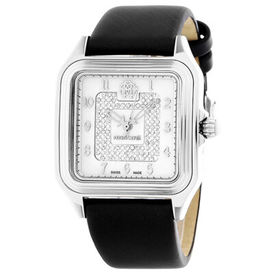 Roberto Cavalli R7251192515 Mother-of-pearl Crystal Accented Dial