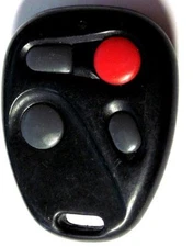 STARTER CLICKER KEYLESS Remote ALARM ENTRY FOB BLUE LED TRANSMITTER CONTROL FOB