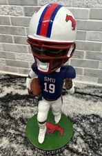ERIC DICKERSON #19 SMU MUSTANGS FOOTBALL Bobble Head 6” Inches No Box