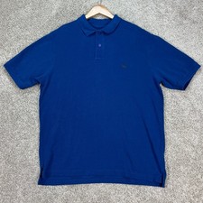 Rodd Gunn Polo Shirt Mens XL Royal Blue Short Sleeve Performance Golf EUC