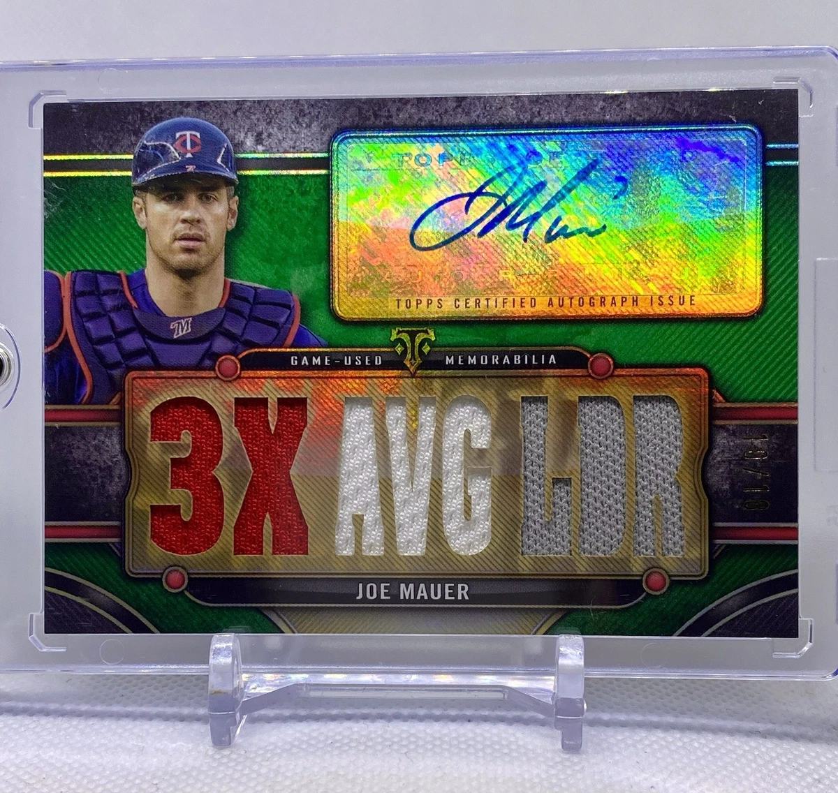 2024 Topps Triple Threads - Joe Mauer #TTAR-JMA2 for sale | eBay