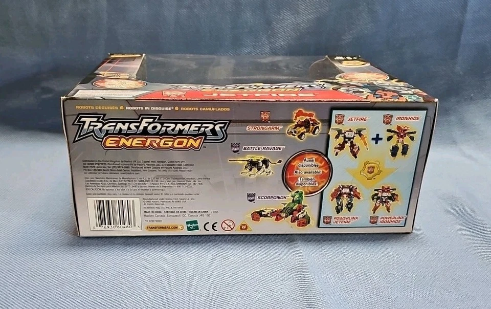 Transformers Energon Jetfire 2003 Hasbro NEW! - Image 4 of 4