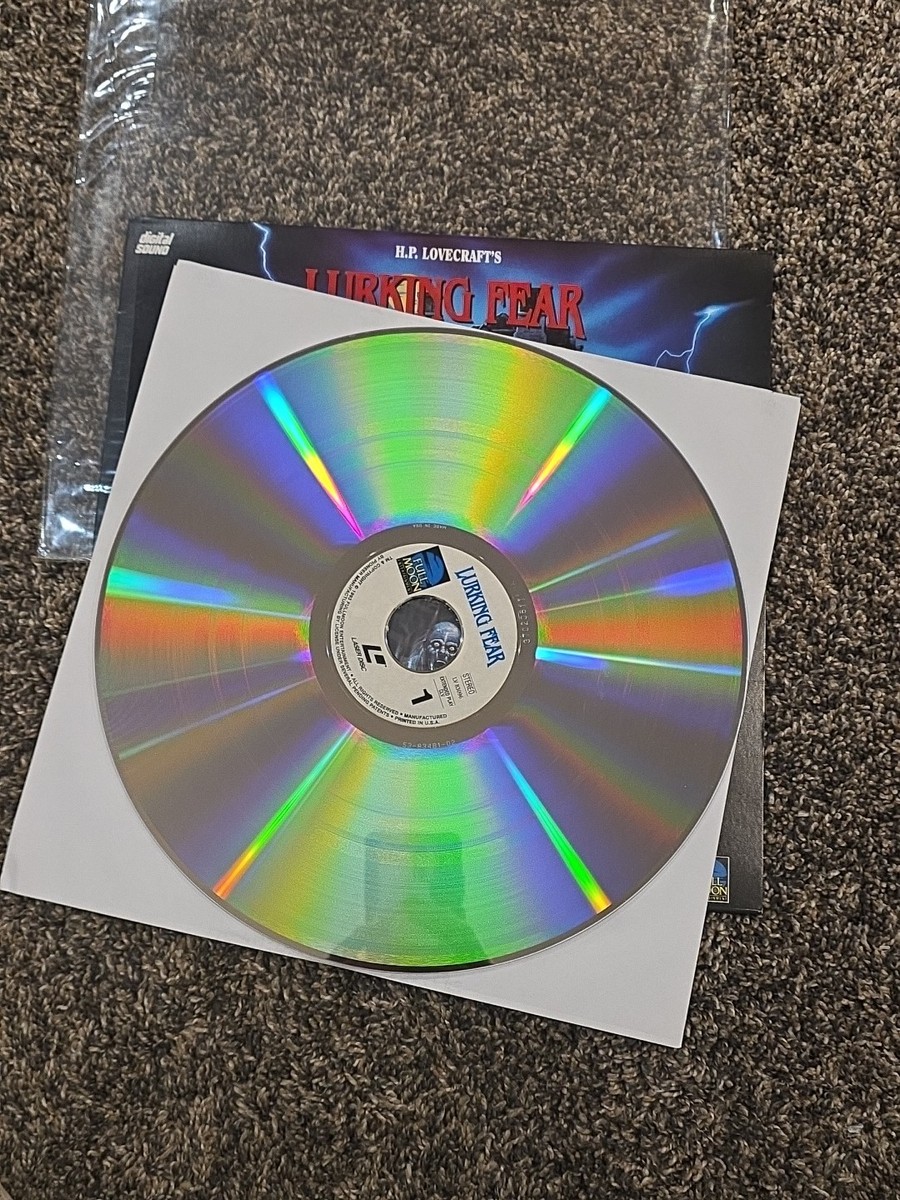 LURKING FEAR Laserdisc LD VERY GOOD CONDITION VERY RARE H.P.