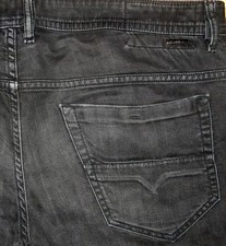 ORIGINAL DIESEL THOMMER 069BG JEANS REGULAR SLIM SKINNY DARKGREY W 38/34 TEPPHAR