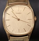 Timex Mercury Mechanical Watch 1982 Manual  Sliding Clasp Runs & Keeps Time VTG