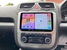 9" CarPlay For VW Scirocco 2008-2015 Android 15 64G Touch Screen Radio GPS Navi