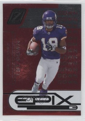 2005 Donruss Zenith Epix 1st Down Red 185/250 Troy Williamson #E-7 0o9