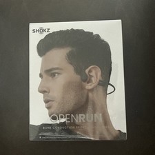 Shokz OpenRun Wireless Bone Conduction Headphones - Black S803BK Sealed