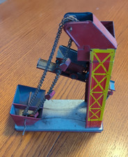 Vintage Coal/Sand Elevator/Loader Tin Toy Made in USA
