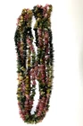 18" NATURAL REAL TOURMALINE SEMI PRECIOUS UNCUT GEMSTONES NECKLACE