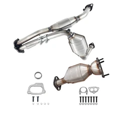 Catalytic Converter For Ford Ranger 3.0L 2004 2005 2006 Rear + Front Y Pipe Set