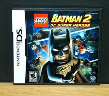 LEGO BATMAN 2 DC SUPER HEROES Case  Manual Only Nintendo DS  NTSC-U/C