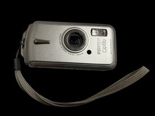 Pentax Waterproof Digital Camera Optio W10 6.0MP Silver - Untested NO BATTERY