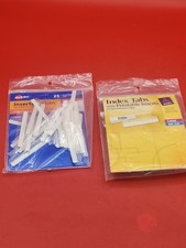 Lot of 2Avery Dennison Ave-16241 Self-adhesive Index Tabs With Printable