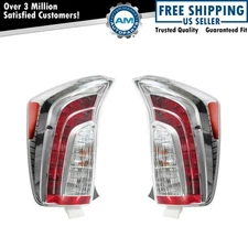Rear Tail Lights Set Driver & Passenger Side Fits 2012-2015 Toyota Prius