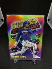 Topps 2026 Series 1 Juan Soto Titans Mets TOG-11 Insert Baseball Card