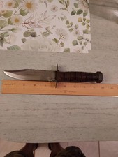 Vintage Japan Marked Fixed Blade Pilot Survival Knife No Sheath