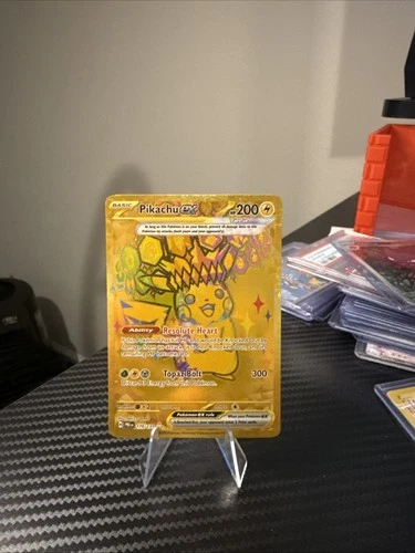 New ListingPokemon TCG Pikachu EX Prismatic Evolutions Holo Card 179/131