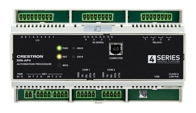 Crestron DIN-AP4 4-Series  DIN Rail Control System - NEW IN SEALED BOX