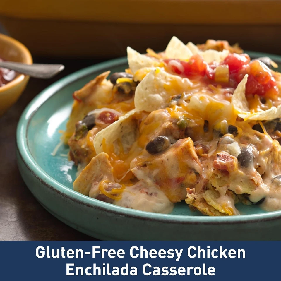 Sopa tradicional de enchilada de queso pollo Progresso paquete de 12 18,5 OZ Foto 3 de 4