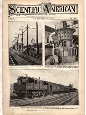 1905 Scientific American February 18 - Newport naval training school; hoarfrost