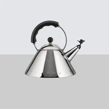 Alessi Bird Kettle 9093 with Black Handle - Graves
