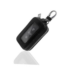 Turcee Car Key Fob Coveruniversal Key Fob Case With Keychain Black