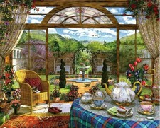 Springbok Puzzles The Conservatory 1000 piece scenic jigsaw puzzle