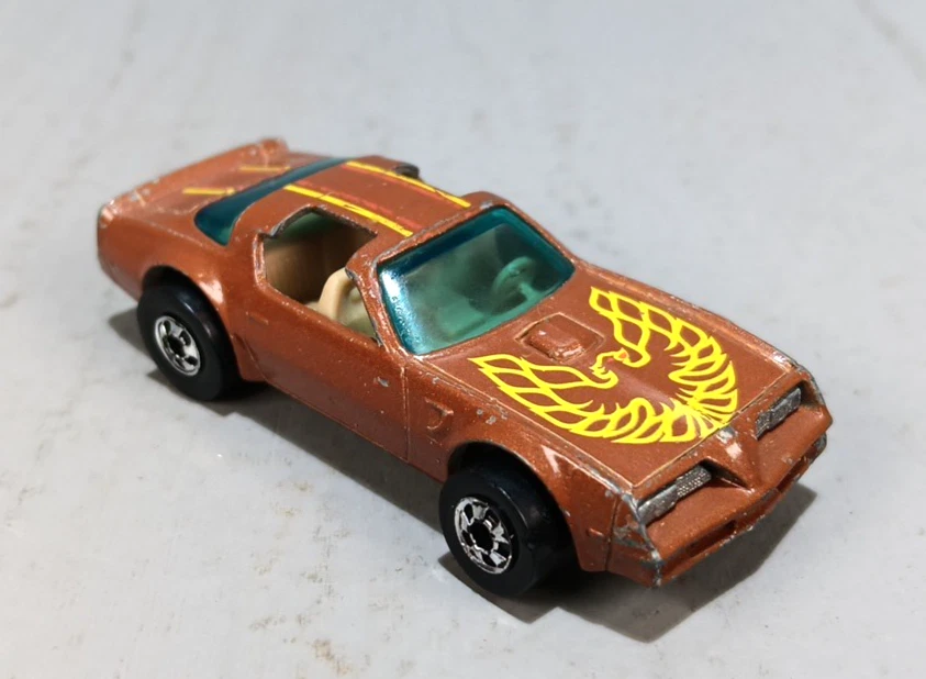 Hot Wheels Hot Bird 1977 Hong Kong marrón Foto 3 de 4