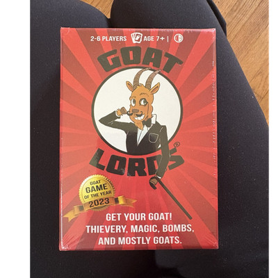 Gatwick Games Goat Lords Card Game 2023, 2-6 Players, Ages 8+, Award Winner