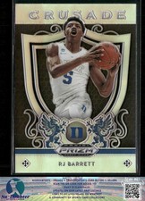 2019 Panini Prizm Draft Picks #72 RJ Barrett Prizms Silver Blue Devils P.O2F