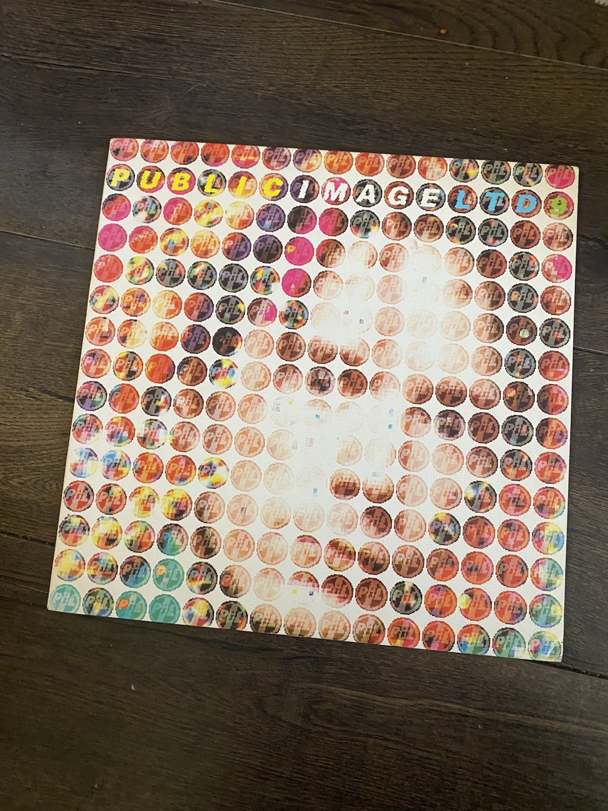 Public Image Ltd. - 9 Nine Album Vinyl LP 1989 Original Pressing