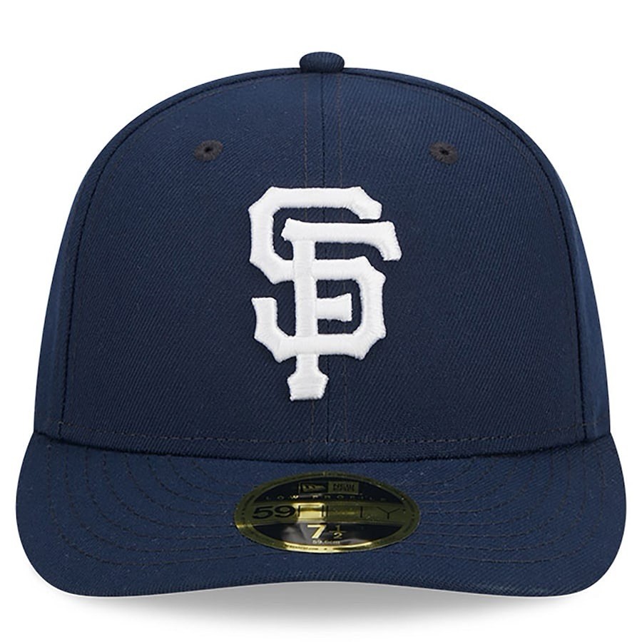 New Era 59FIFTY San Francisco Giants Low Profile Navy Fitted Hat
