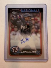2024 Topps Chrome Update #USC134 Trey Lipscomb Rookie Auto