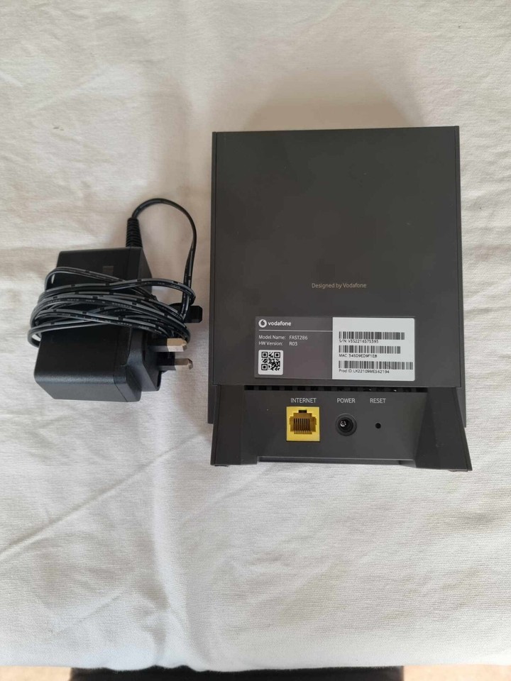 Vodafone Super WiFi Booster, Range Extender, Fast 286, HW Version R03